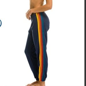 Aviator Nation 5 Stripe Sweatpants